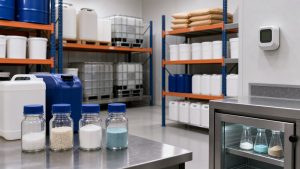 Stabilność surowców chemicznych w magazynie. Jak warunki przechowywania wpływają na jakość produktu?